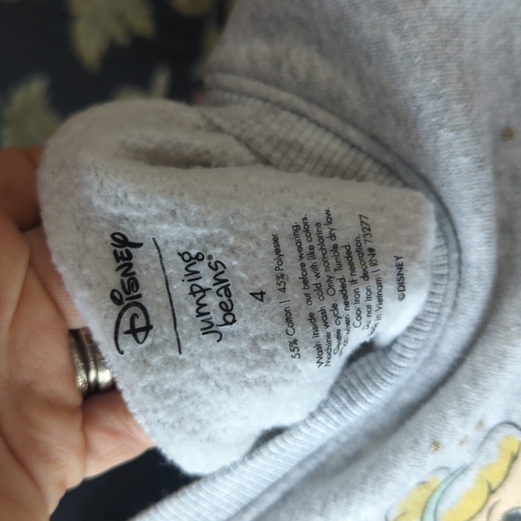 Disney Princesses Baby & Toddler Girl Crewneck Sweatshirt by Jumping Beans 4 - Picture 3 of 6